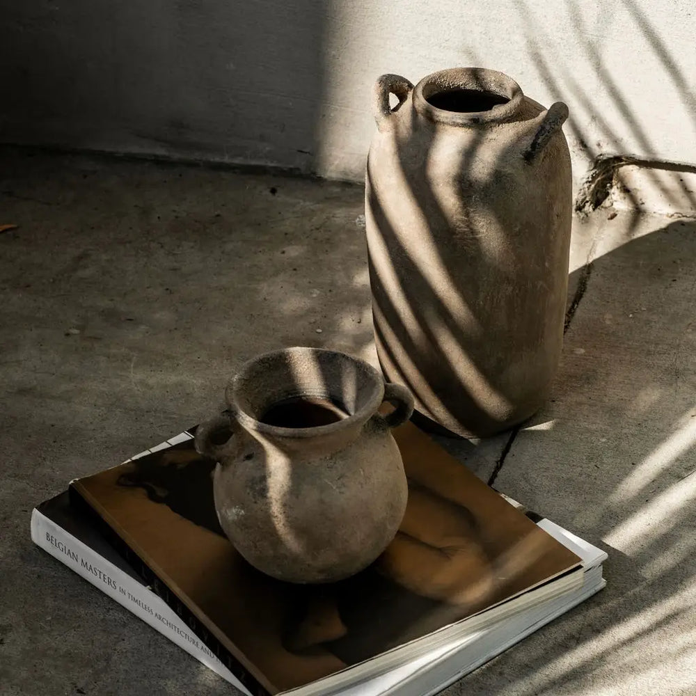 
                  
                    Artisan-made Mira Vase 
                  
                