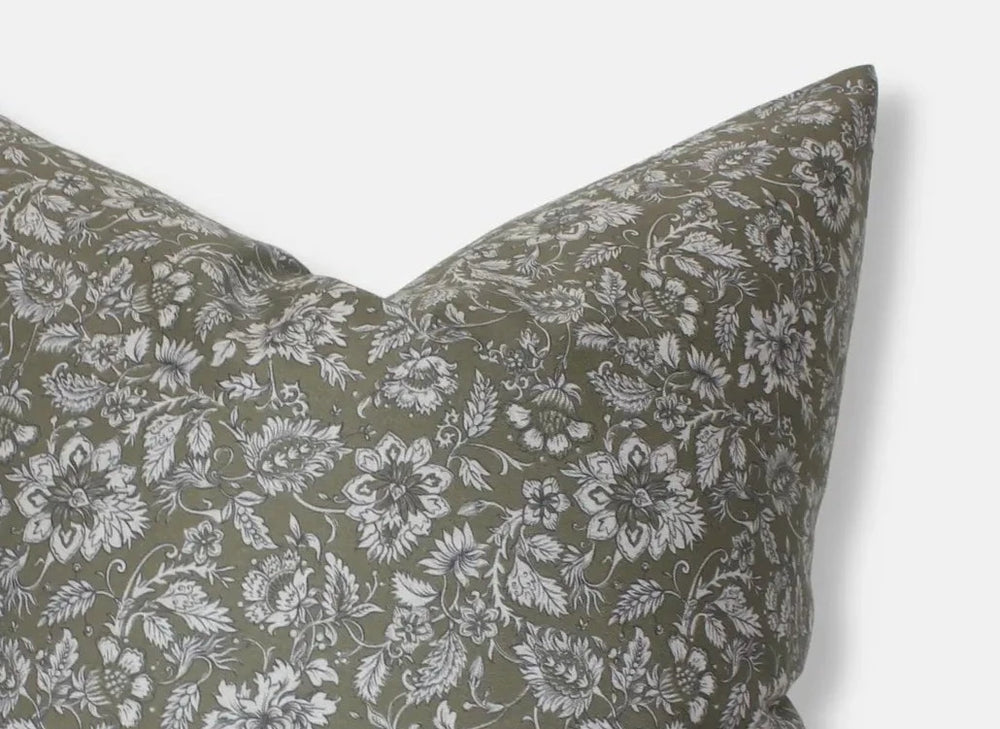 
                  
                    Olive Floral Pillow
                  
                
