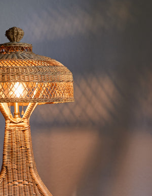 
                  
                    Found Wicker Lamp
                  
                