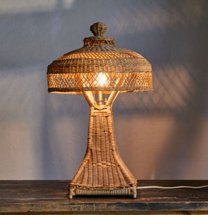 
                  
                    Found Wicker Lamp
                  
                