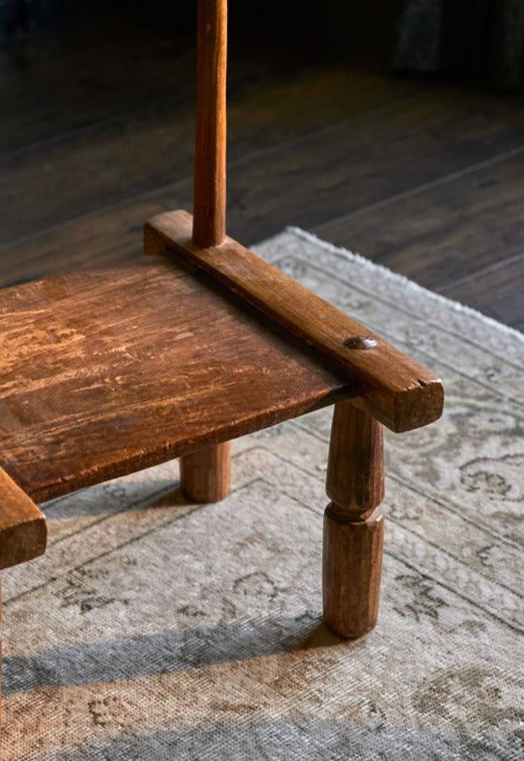 
                  
                    Vintage African Wood Carved Chair
                  
                