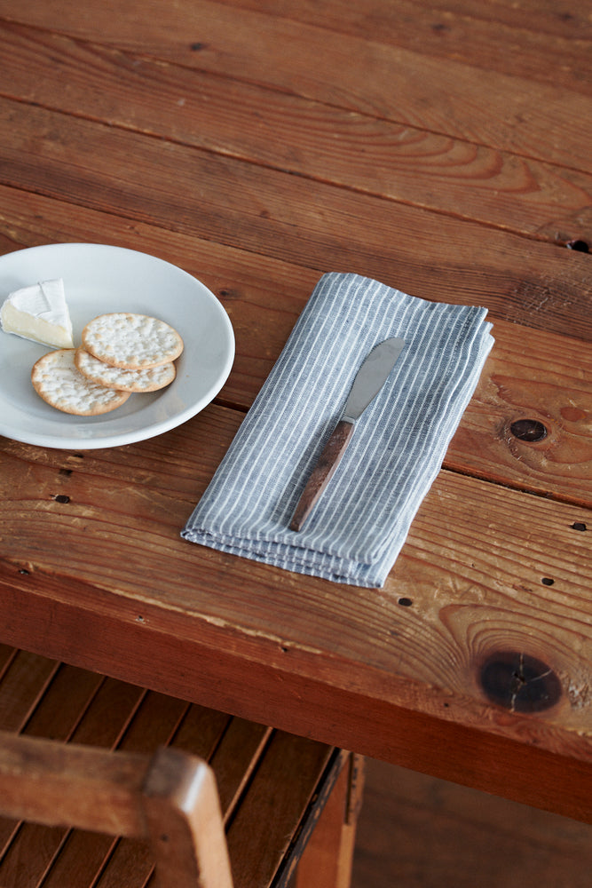 
                  
                    Linen Grey Stripe Napkin (Set of 2)
                  
                