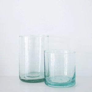 
                  
                    Recycled Glass Tumblers
                  
                