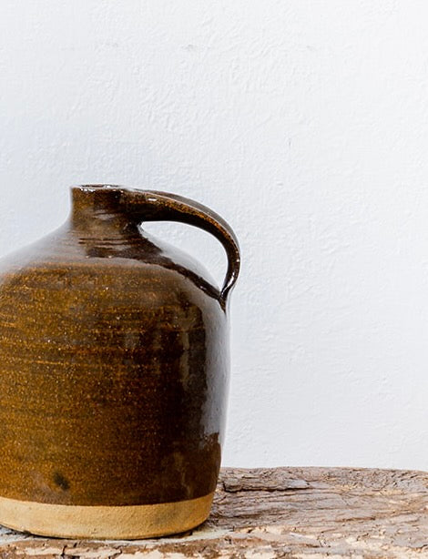 
                  
                    Brown Stoneware Jar
                  
                